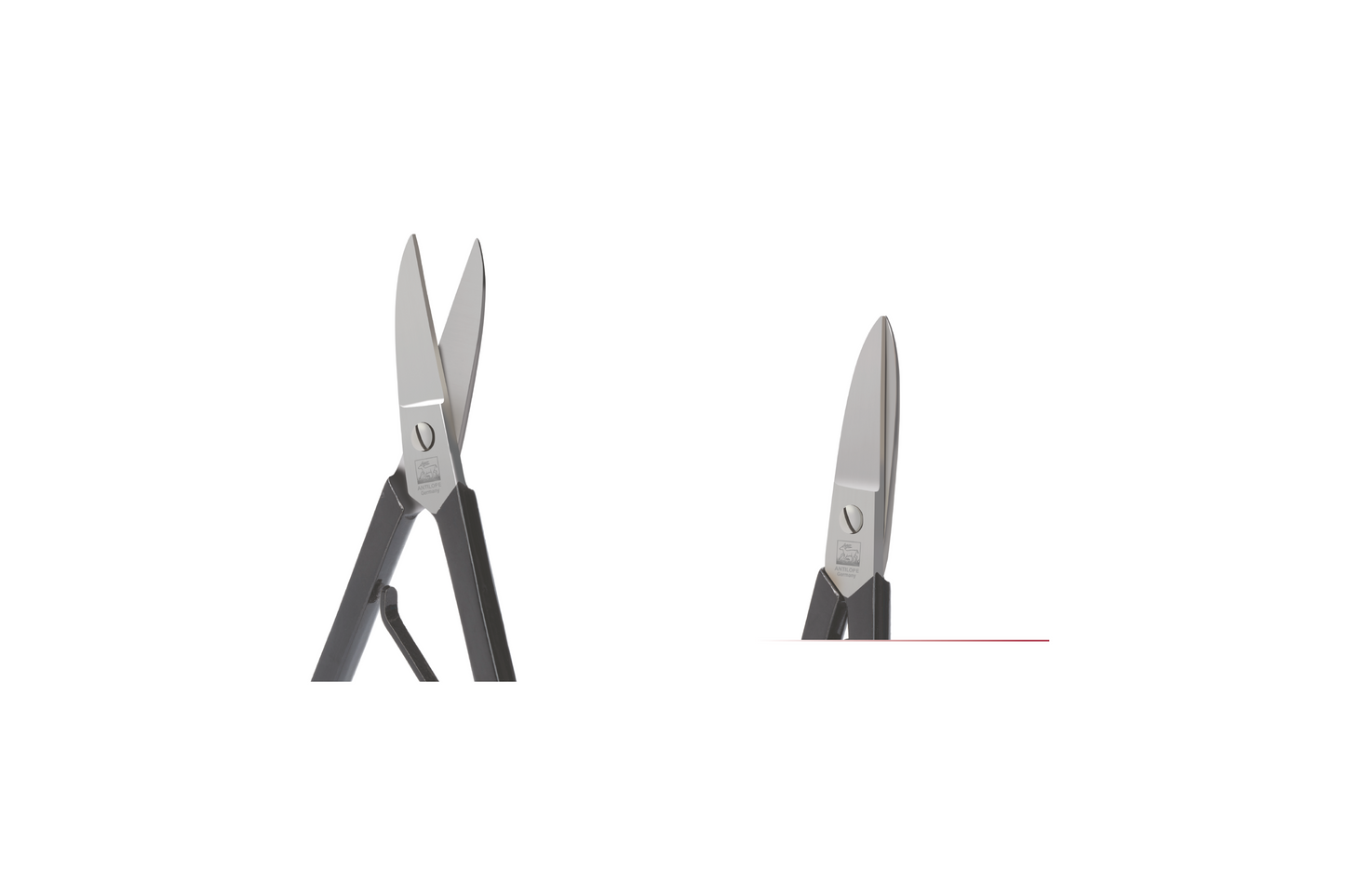 NIQUA Ciseaux de bijoutier 170 mm avec ressort à lame – coupe précise