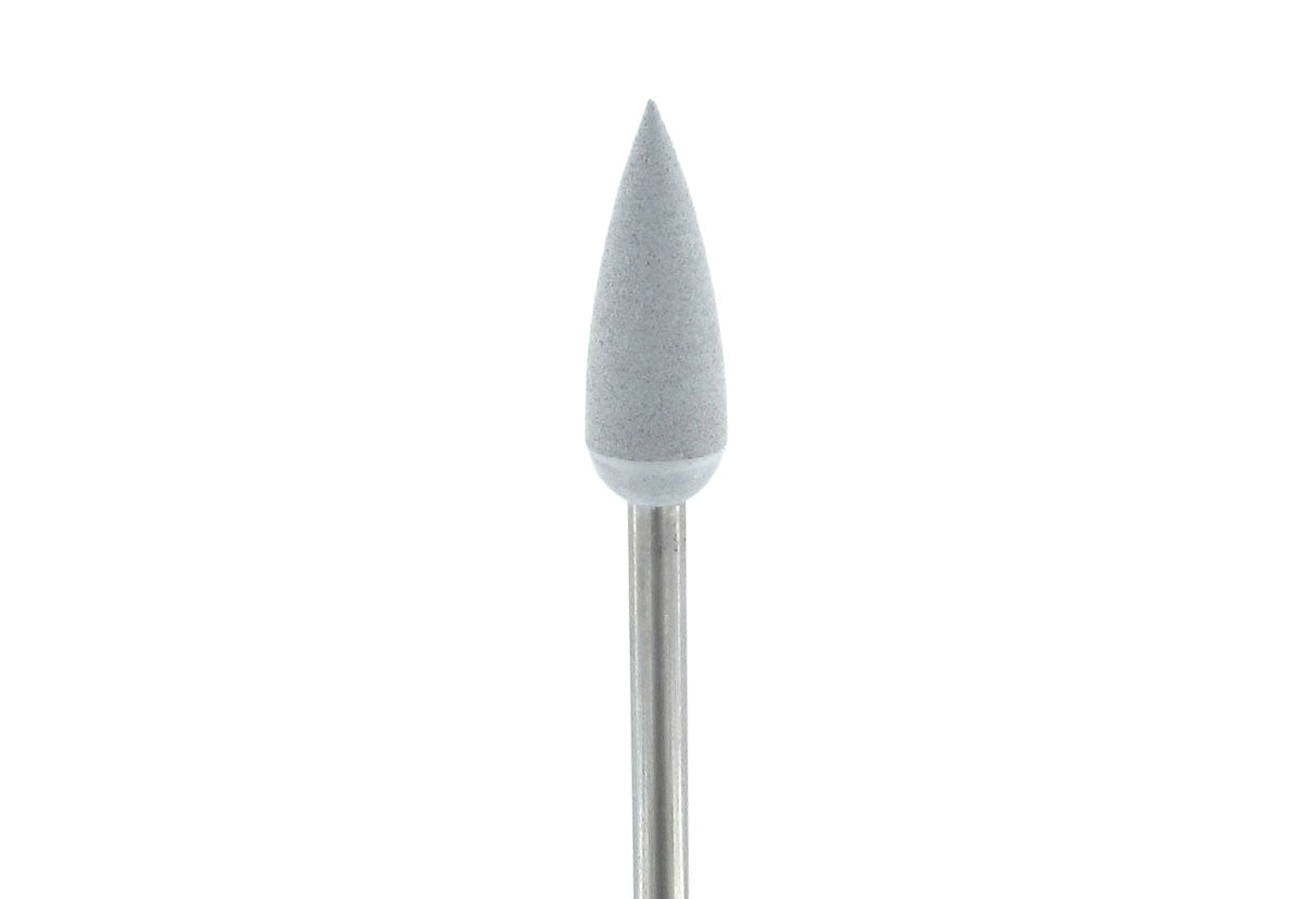 NIQUA Polisseur silicone pointe grain grossier Ø 5,5 mm pour alliages tendres