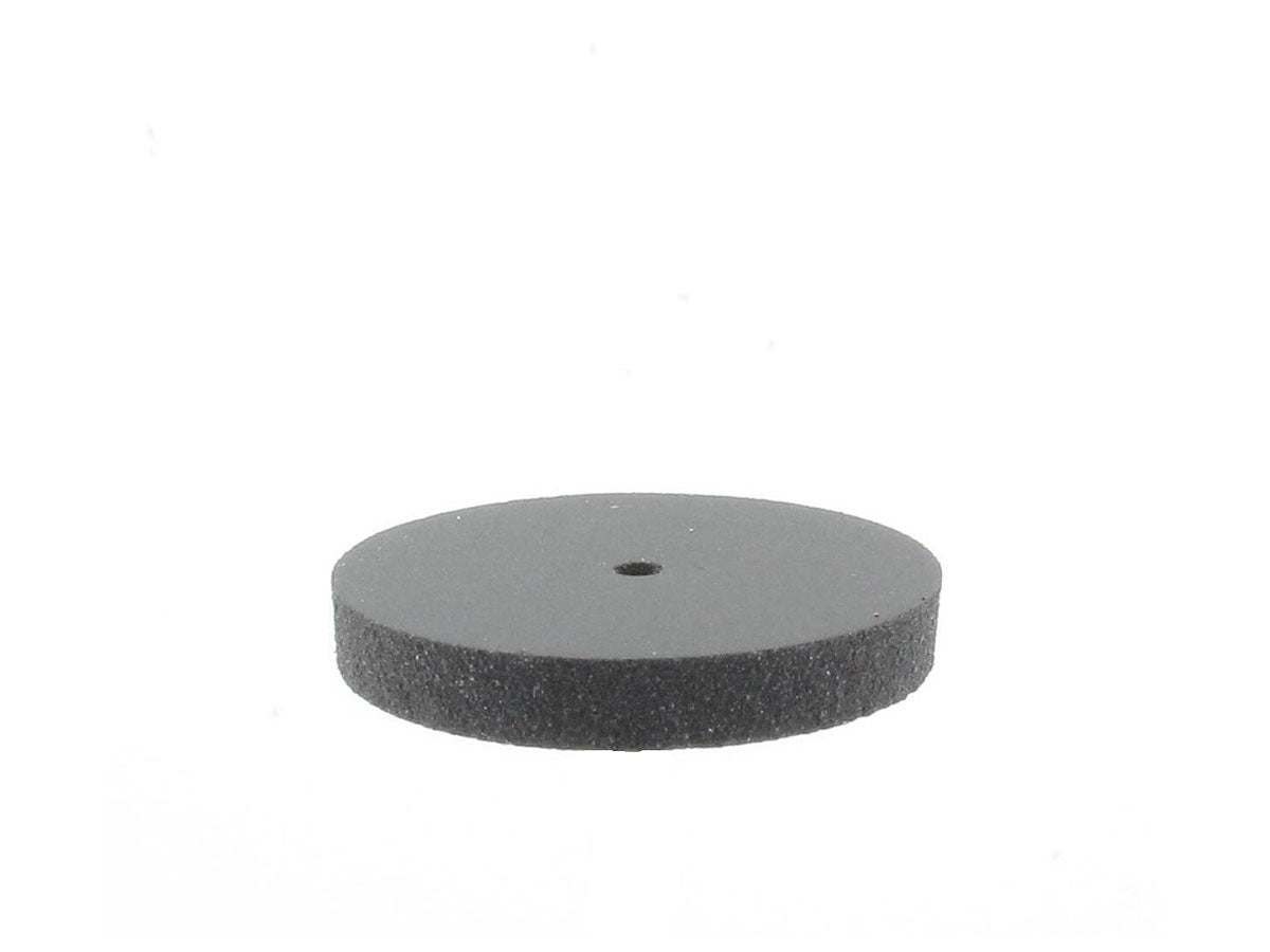 NIQUA Polisseur silicone roue grain moyen Ø 22 mm pour alliages tendres