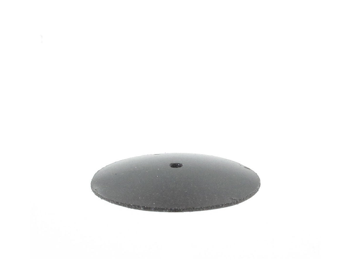 NIQUA Polisseur silicone lentille grain moyen Ø 22 mm pour alliages tendres