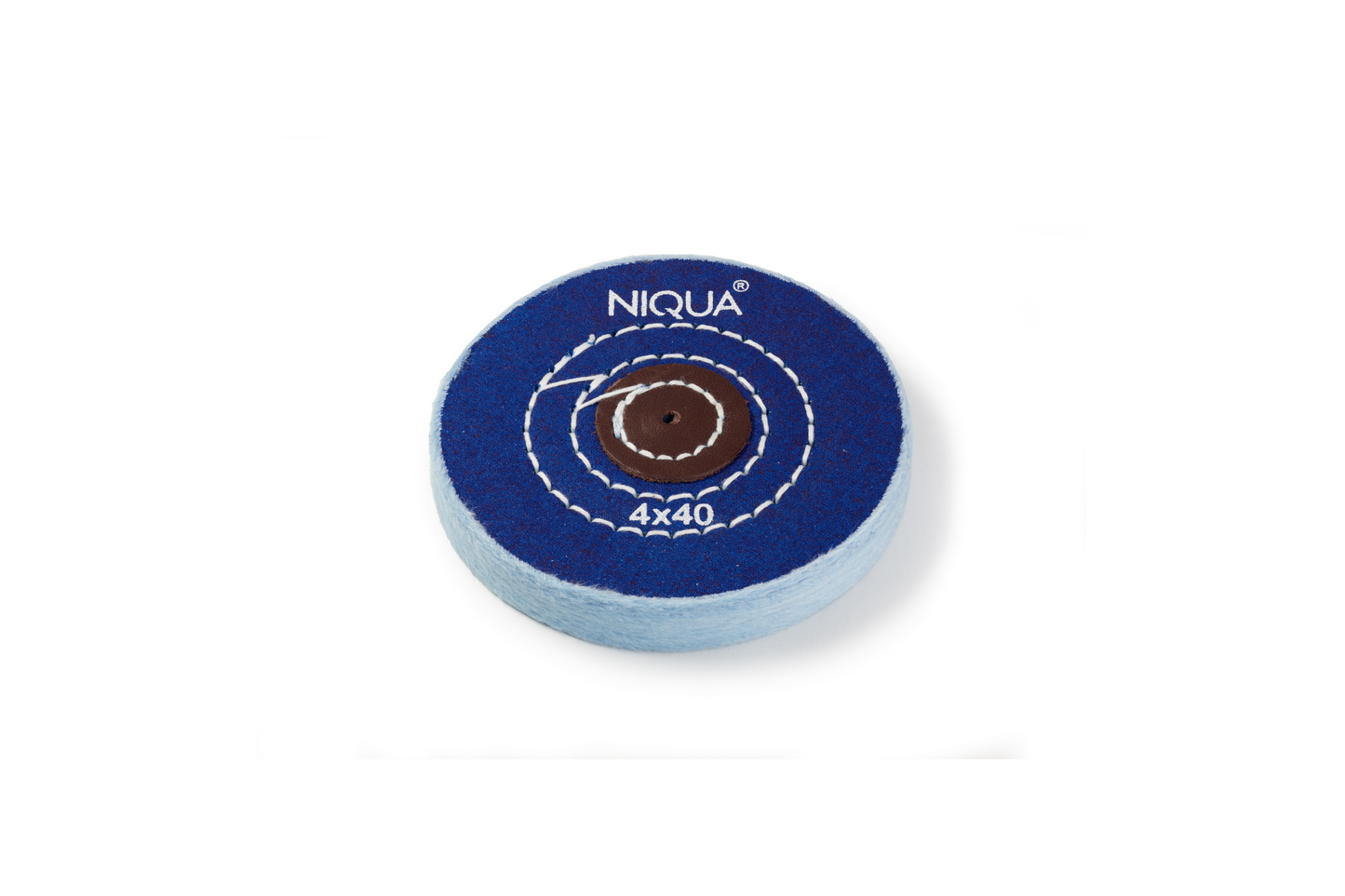 NIQUA Disque de Polissage Bleu Ø 100 mm 40 plis – Disque professionnel rigide pour bijouterie