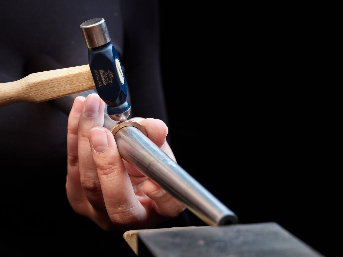 NIQUA triboulet à bague A–Z / 1–6 – précision en acier trempé