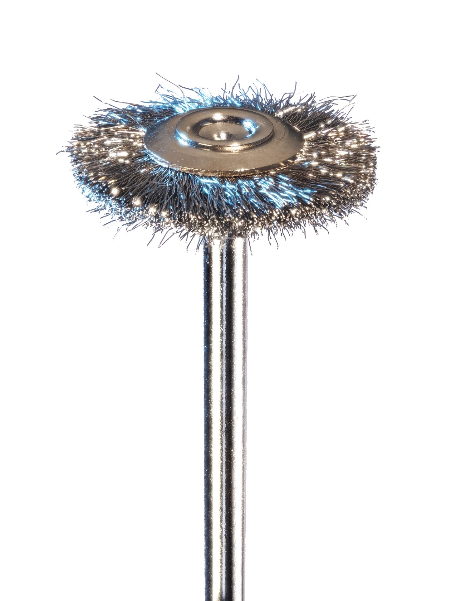 Brosse circulaire NIQUA fil inox ondulé Ø 14 mm – Brosse métallique pour bijoux