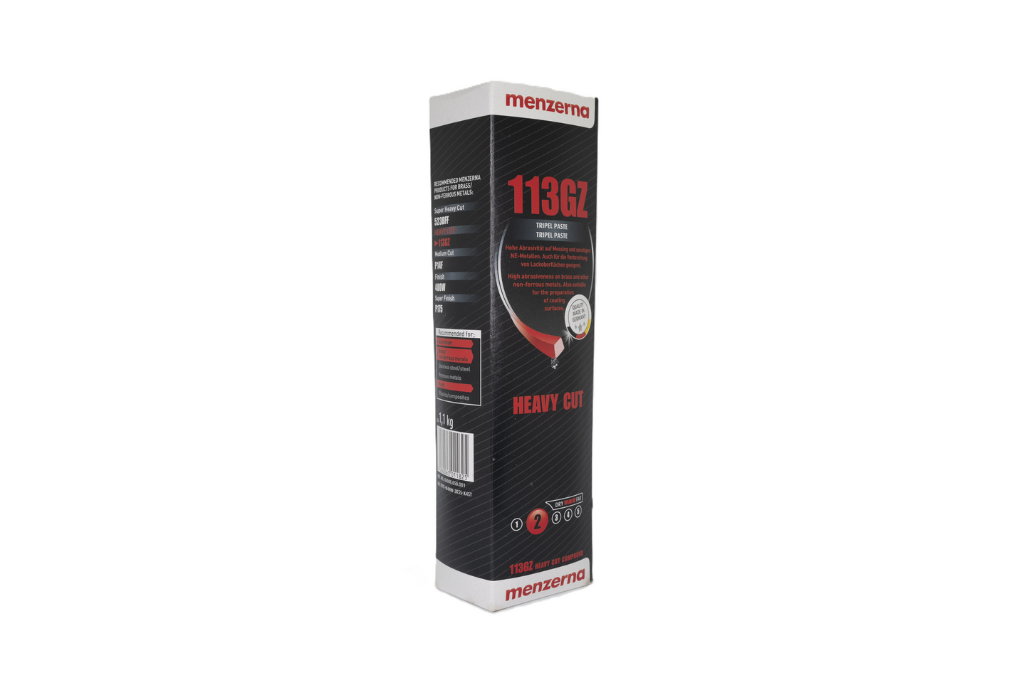 Pâte de nettoyage MENZERNA 113GZ Sassomarcio Brune