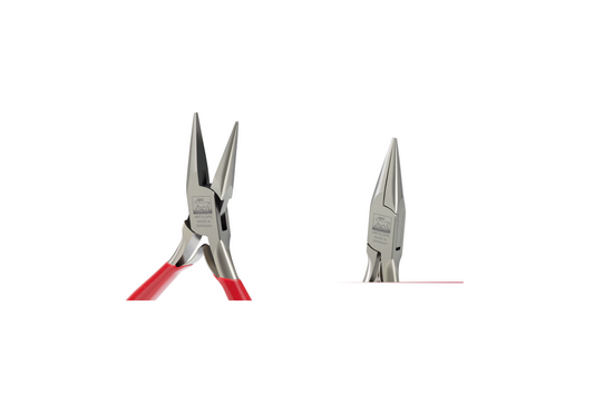 ANTILOPE Pince à chaîne 130 mm sans stries avec 2 ressorts – précision et confort