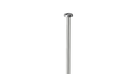 NIQUA Mandrin en acier inoxydable Ø 5 mm pour disques abrasifs, brosses et feutres de polissage