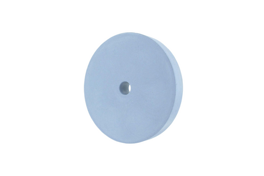 Roue de polissage NIQUA bleu clair fine Ø 100 mm – Disque de polissage brillant pour alliages tendres