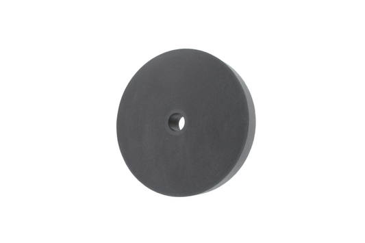 Roue de polissage NIQUA noire moyenne Ø 100 mm – Disque de polissage professionnel pour alliages tendres