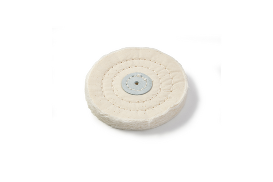 NIQUA Disque de Polissage Blanc Ø 100 mm – Disque professionnel pour bijouterie et métaux précieux