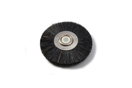 Brosse circulaire NIQUA poils Chungking noirs Ø 48 mm – Brosse de polissage pour bijoux et métaux