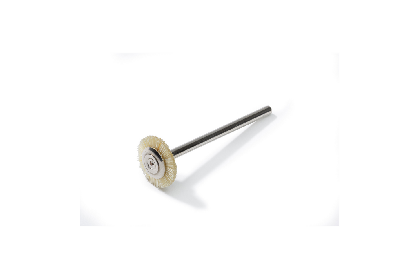 Brosse circulaire NIQUA poils Chungking blancs Ø 12 mm – Brosse de polissage pour bijoux et métaux