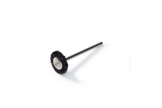 Brosse circulaire NIQUA poils Chungking noirs Ø 14 mm – Brosse de polissage pour bijoux et métaux