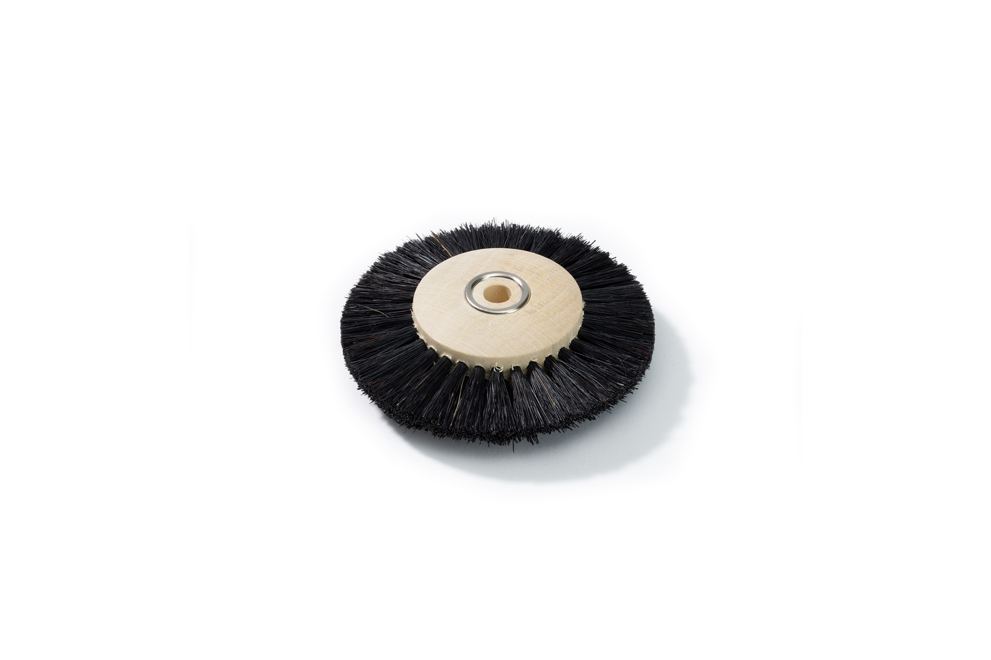 Brosse circulaire NIQUA poils Chungking noirs 77x3 – Brosse de polissage pour bijoux et métaux