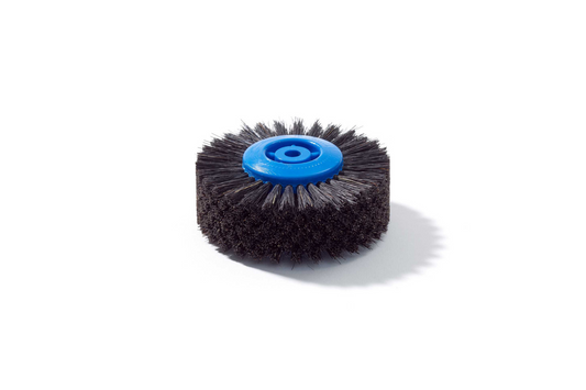 Brosse circulaire NIQUA poils Chungking noirs 77x6 – Brosse de polissage professionnelle pour bijoux et métaux