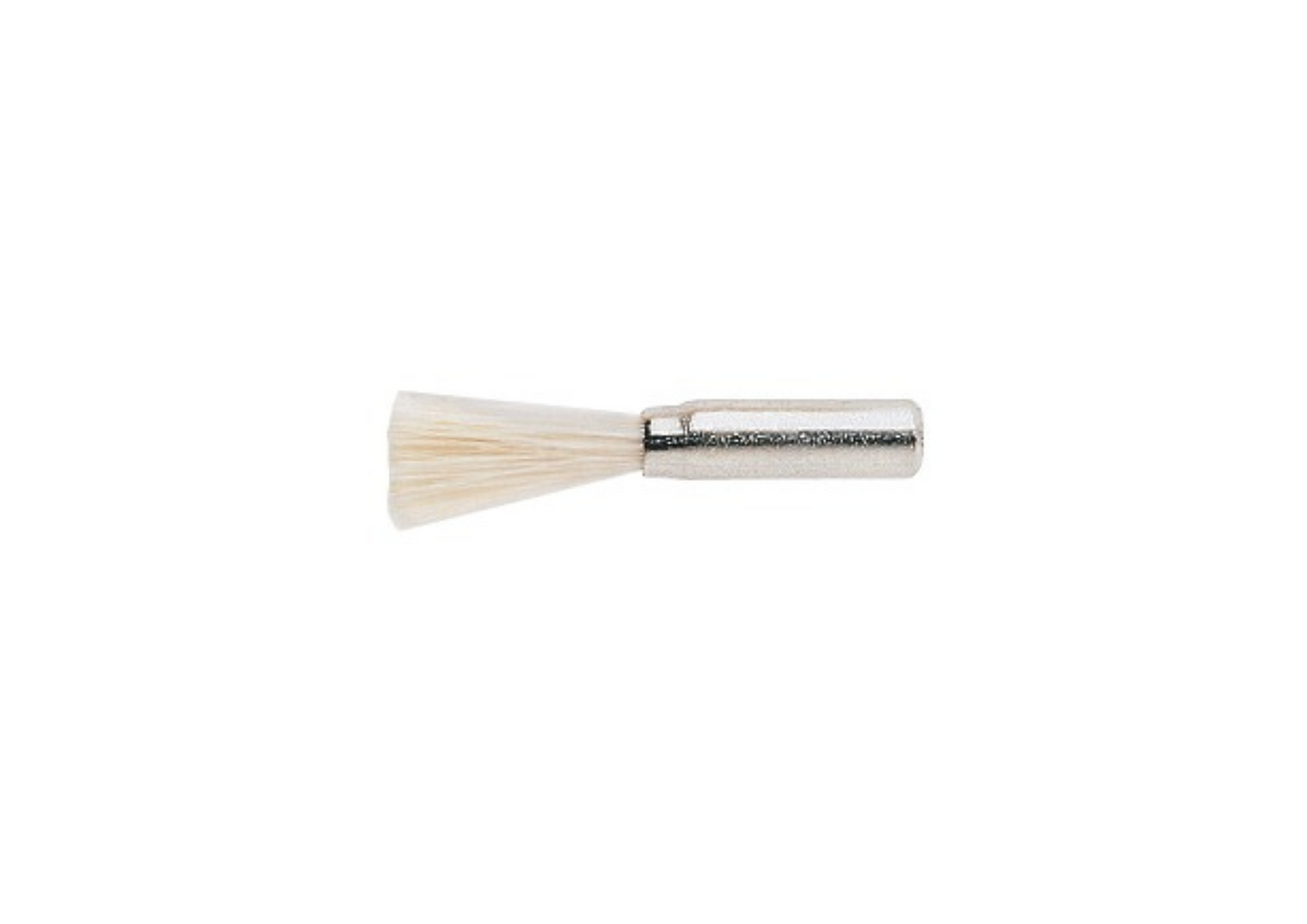 Mini-brosse NIQUA en poils de chèvre blancs Ø 3 mm – Brosse fine pour polissage bijoux