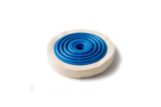 Disque de polissage NIQUA en toile écrue 80x45 – Polissoir pour bijoux et métaux