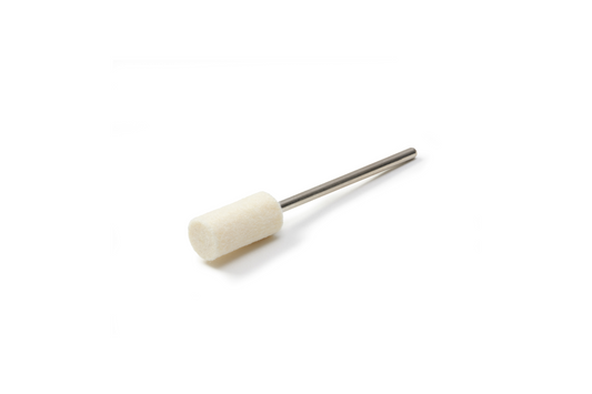 NIQUA Polissoir en Feutre Cylindrique Extra Dur Ø 8 mm – Polissoir professionnel pour bijouterie