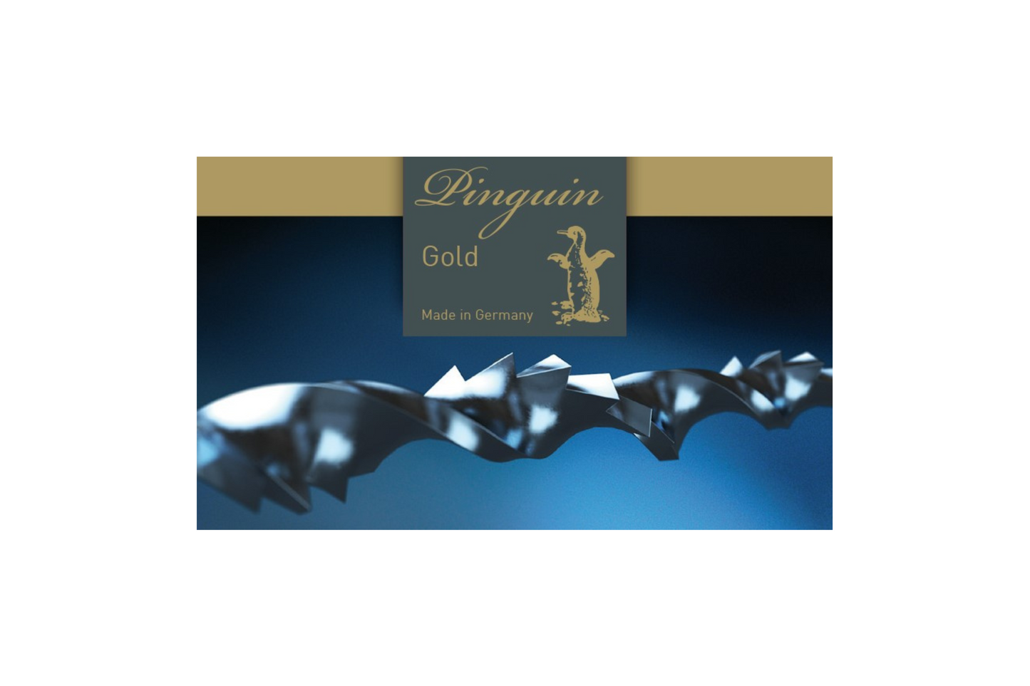 PINGUIN GOLD – Lames de scie spiralées 130 mm | Lames multidirectionnelles pour bijouterie et modélisme