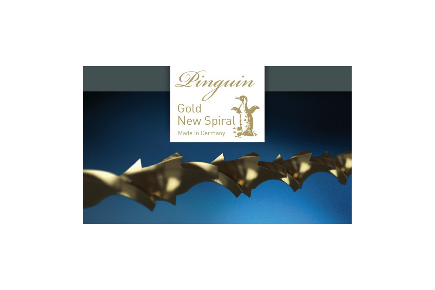 PINGUIN GOLD NEW SPIRAL – Lames de scie spiralées 130 mm | Performance de coupe supérieure pour bijouterie & modélisme