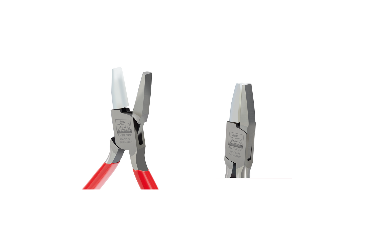 ANTILOPE Pince à bague avec mors plastique 140 mm sans ressort – précision et protection