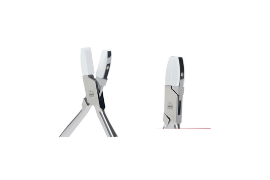ANTILOPE Pince plate avec mors en plastique 130 mm – précision sans marquer