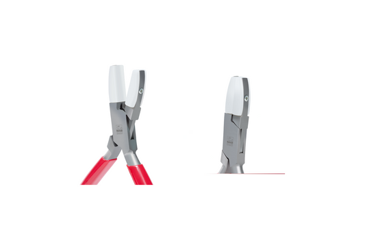 ANTILOPE Pince plate avec mors en plastique 130 mm – précision sans marquer