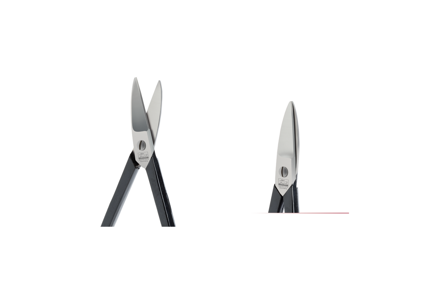 NIQUA Ciseaux de bijoutier 170 mm sans ressort – coupe précise métal