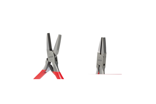 ANTILOPE Pince à jonc 130 mm sans stries avec 2 ressorts – précision