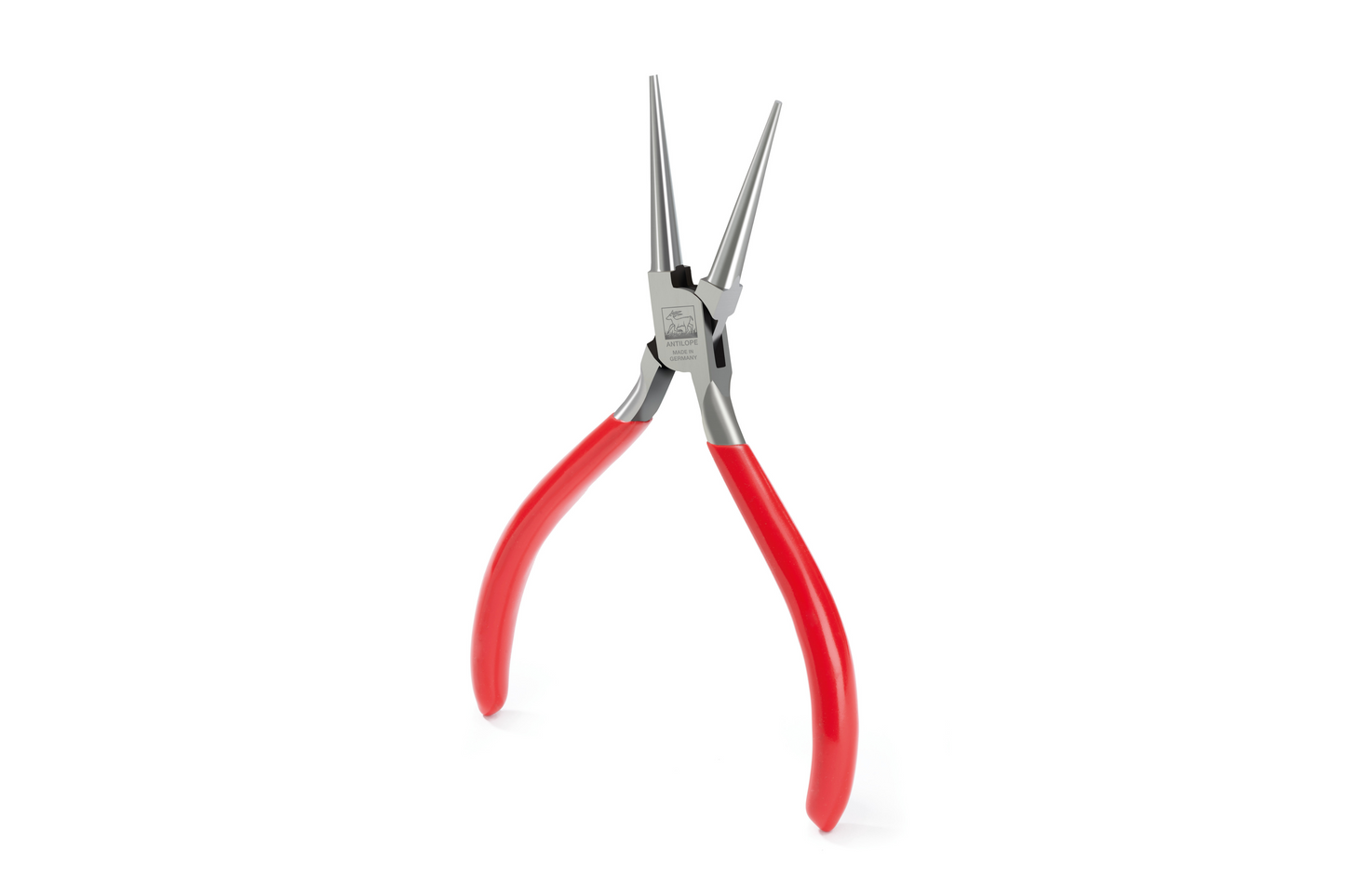 ANTILOPE Pince ronde 145 mm sans stries ni ressort – précision pour bijouterie