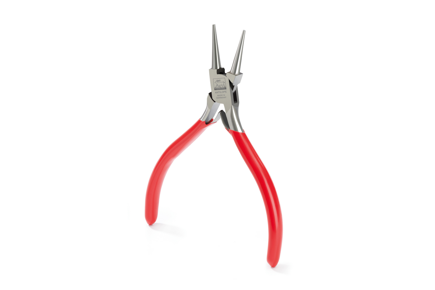 ANTILOPE Pince ronde 130 mm sans stries avec 2 ressorts – précision et confort