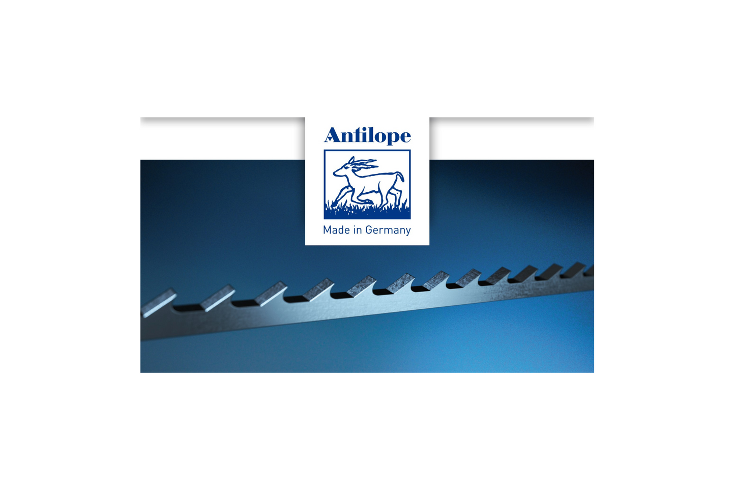 ANTILOPE Bleu – Lames de scie 130 mm | Lames professionnelles pour bijouterie