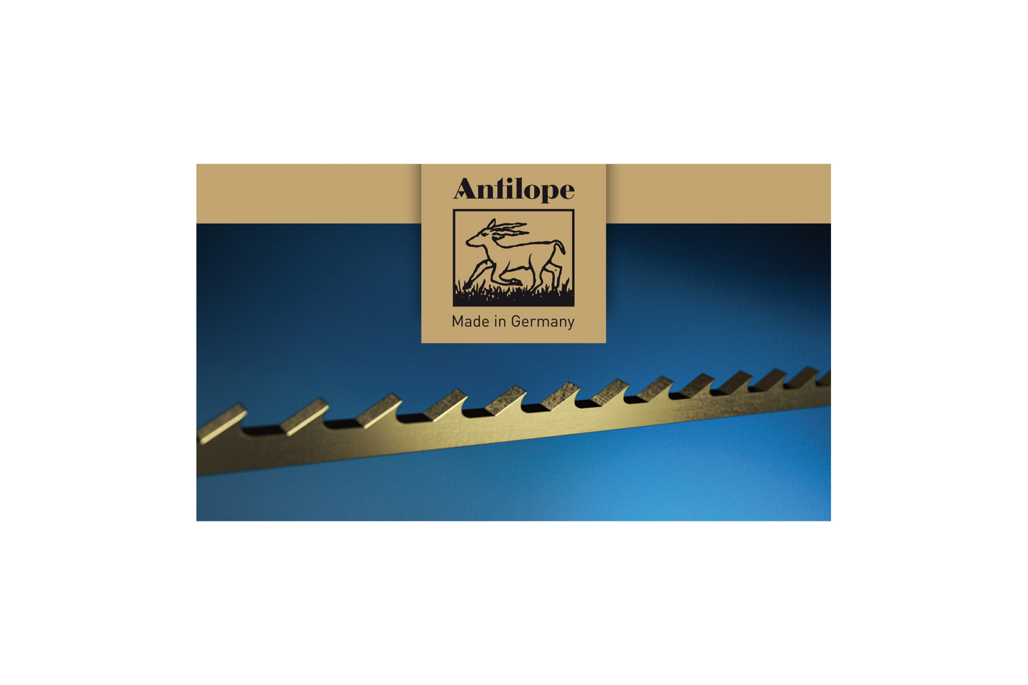 ANTILOPE Jaune – Lames de scie 130 mm | Lames de précision pour bijouterie