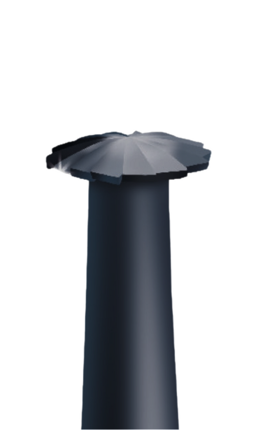 Fraise SUPER Q® Black Line « HT(f) » Lentille – Fraise de précision professionnelle pour bijouterie et sertissage