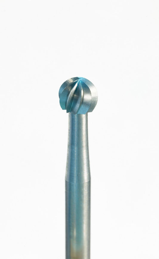 Fraise boule NIQUA SUPER Q® forme « 23 » – Fraise de précision pour bijouterie, sertissage et travail des métaux précieux
