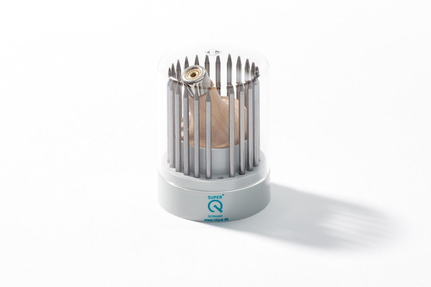 NIQUA SUPER Q® Korneisen-Sortiment 23-teilig – Swiss Made Präzisionsset für Fasserarbeiten