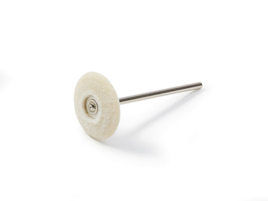 NIQUA Polissoir en Feutre Lentille Extra Dur Ø 21 mm – Polissoir professionnel pour bijouterie