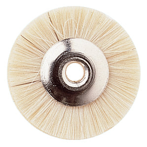 Brosse circulaire NIQUA en poils de chèvre Ø 16–22 mm – Brosse fine pour polissage bijoux