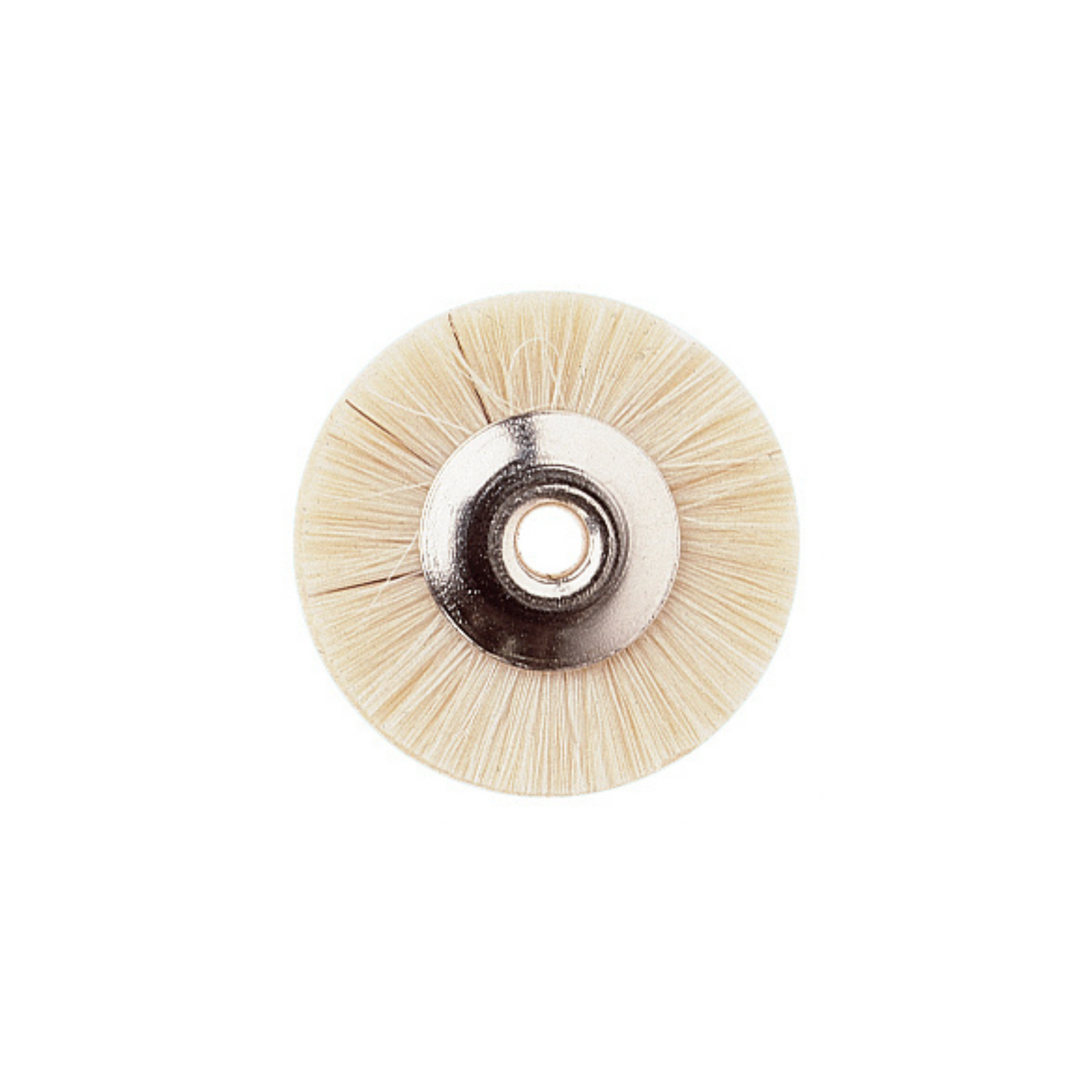 Brosse circulaire NIQUA en poils de chèvre Ø 16–22 mm – Brosse fine pour polissage bijoux