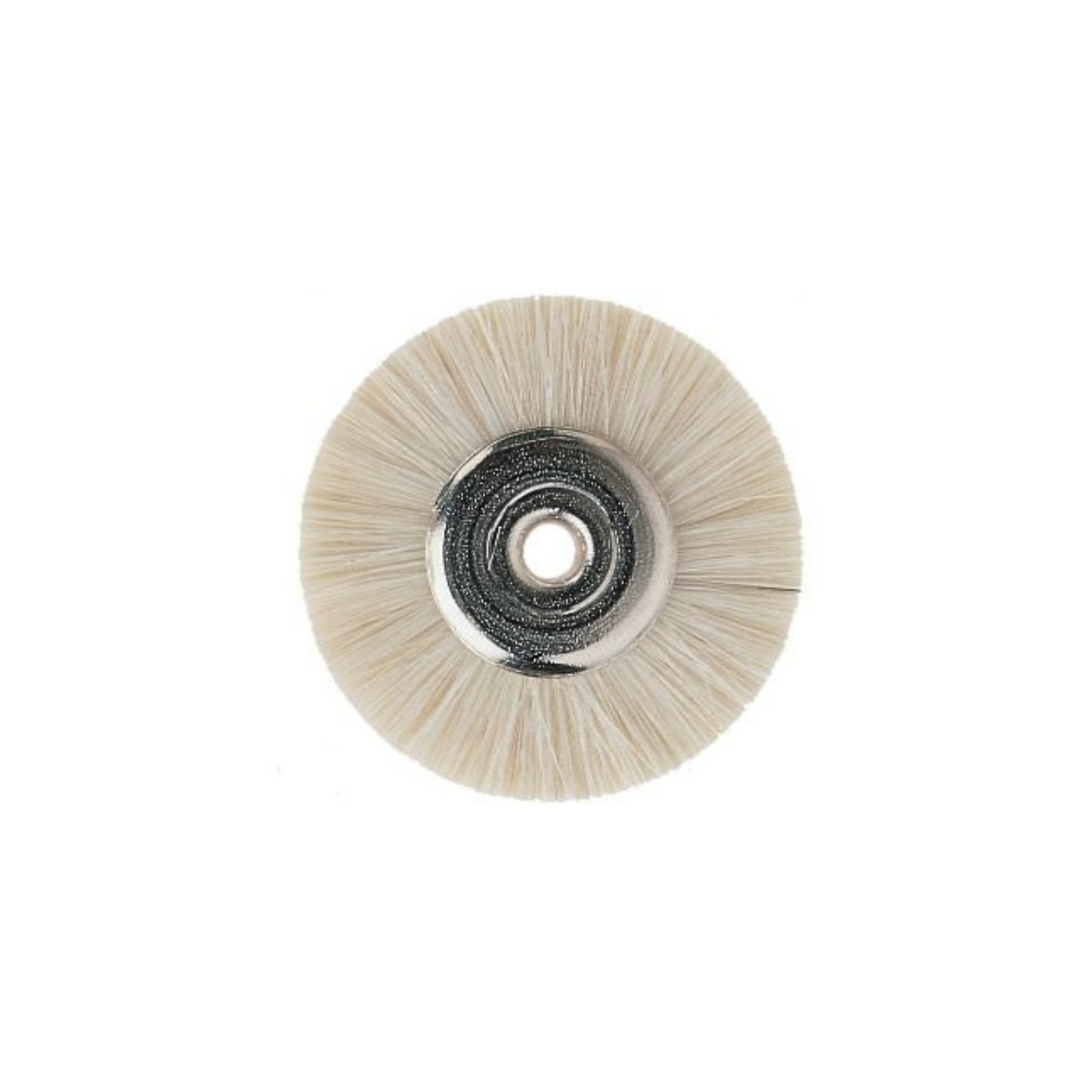 Brosse circulaire NIQUA en poils de chèvre Ø 16–22 mm – Brosse fine pour polissage bijoux