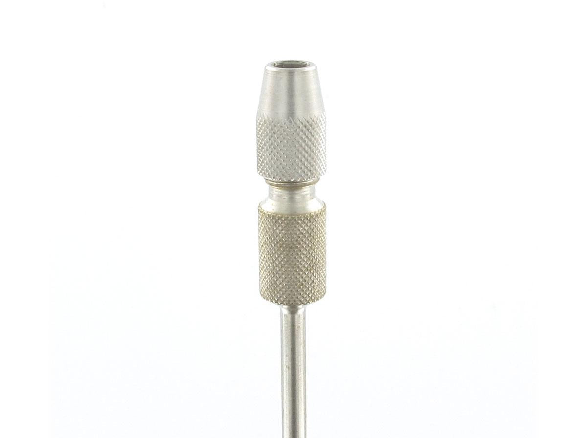 Porte-brosse pinceau NIQUA Nickel Ø 3 mm – Support de précision pour brosses de polissage bijouterie