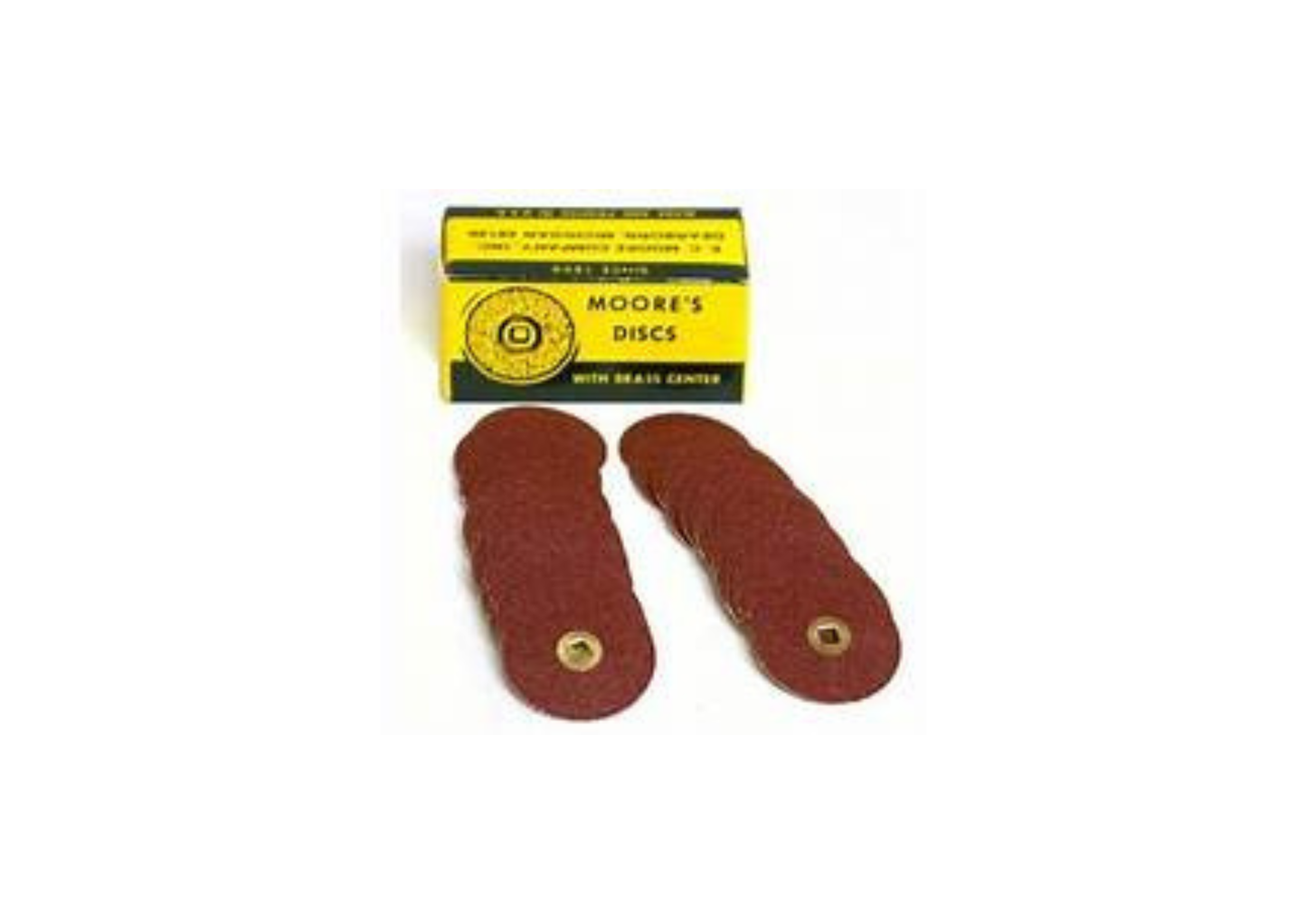 Disques abrasifs MOORE’S Snap-On Adalox Ø 22 mm – oxyde d’aluminium