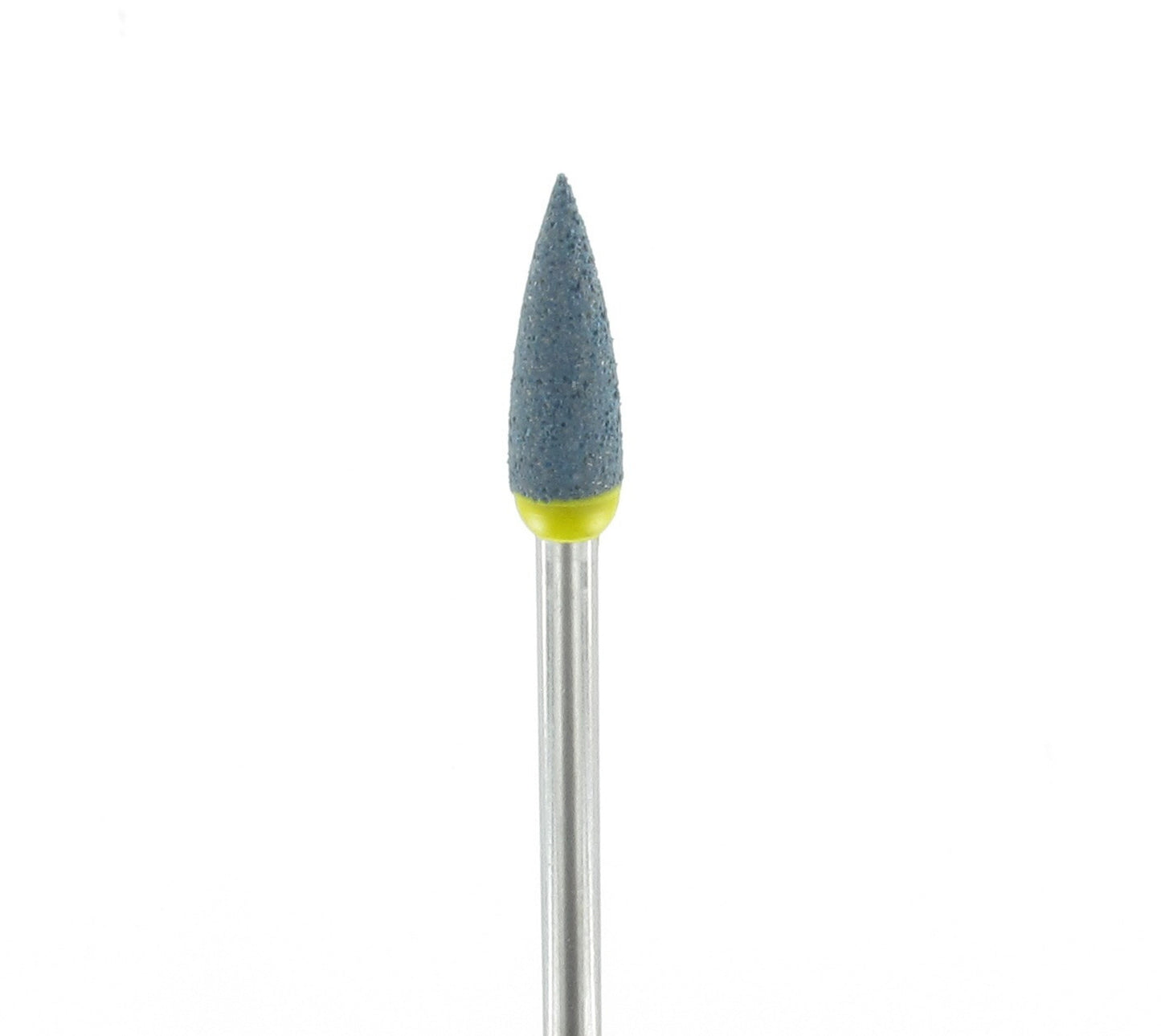 NIQUA Diamantpolierer Flamme grob Ø 4 × 13 mm – Profi Polierer für Platin & Titan