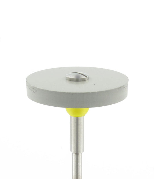 NIQUA Polisseur céramique diamanté roue grain fin Ø 22 mm pour polissage brillant du platine