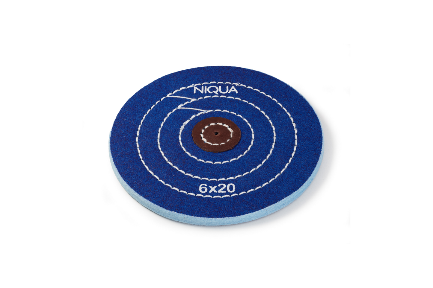 NIQUA Disque de Polissage Bleu Ø 150 mm 20 plis – Disque professionnel rigide pour bijouterie