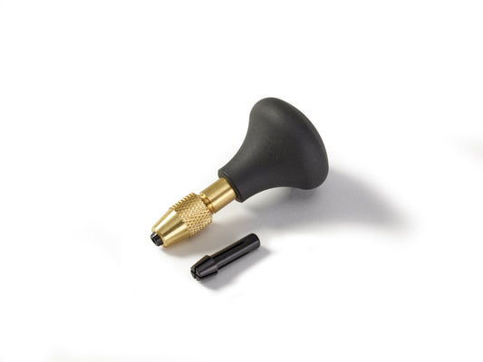 NIQUA Manche pour perloir Delrin® forme champignon – double mandrin, haute précision