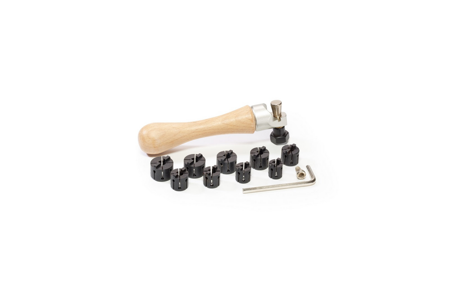NIQUA set support bagues avec 9 inserts précision