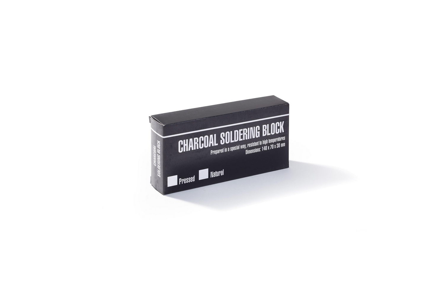 Support de soudure en charbon comprimé 140x70 mm – précision
