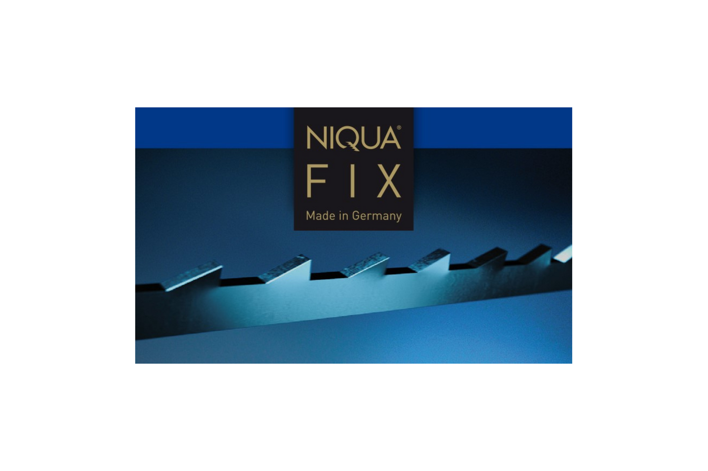 NIQUA FIX Bleu lames scie chantourner 130 mm coupe rapide