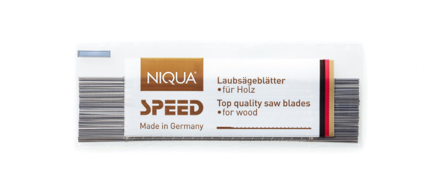 NIQUA SPEED lames scie chantourner bois 130 mm coupe rapide