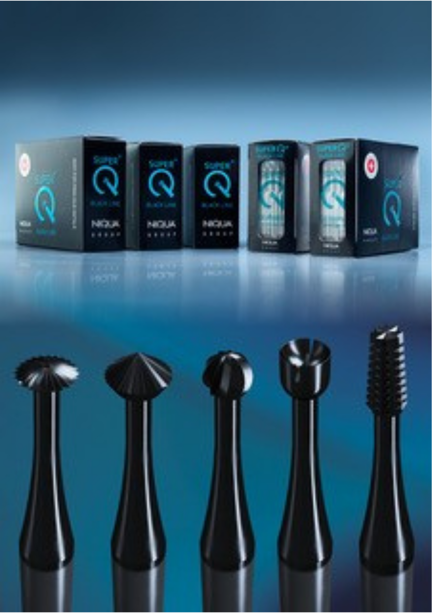 Fraise SUPER Q® Black Line « 38 » Conique Plate – Fraise de précision pour bijouterie et sertissage